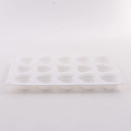 80327-287G Форма Сердце для выпечки кексов, пирожных, конфет, муссов силикон (х120) - Mayer&boch фото 3