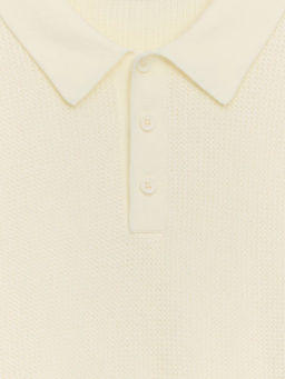 Джемпер поло фактурной вязки / Zarina  фото 3