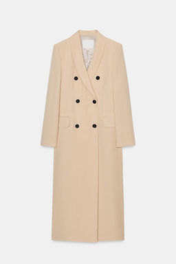 ABRIGO FLUIDO CRUZADO ZW COLLECTION / Beige - Zara фото 7