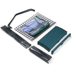 Парник-стеллаж "Вырастайка" 160*69*49см 4 полки, с металлическим каркасом и армированной пленкой