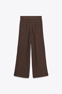 ZW COLLECTION JOGGER TROUSERS - Zara фото 8