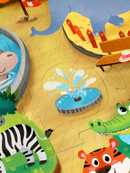 Sorter puzzle 12pcs, 6 shapes