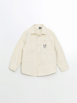 Mickey Mouse Bask?l? Erkek ?ocuk G?mlek