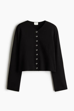 Dense-knit cardigan - H&m фото 7