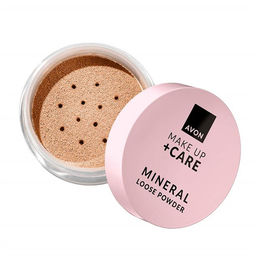 Минеральная рассыпчатая пудра для лица Make Up + Care, 6 г