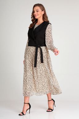 Костюм Liona Style 813 бежевый  фото 4