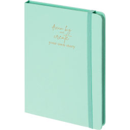 Ежедневник недатированный мятный, А5 136 л., Story, ATTACHE  фото 2
