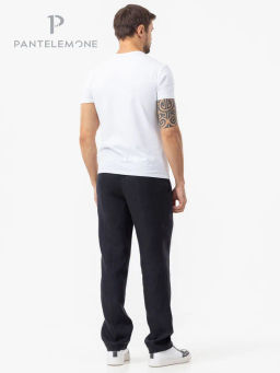 Мужские брюки льняные - Pantelemone фото 7