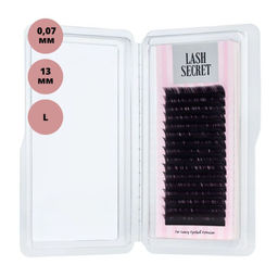 Lash Secret ресницы, одна длина, 16 линий, 0,07/L/13 мм, чёрные  фото 2