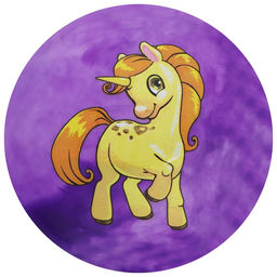 Мяч детский Единороги, d=22 см, 60 г, цвет МИКС - Simaland фото 4