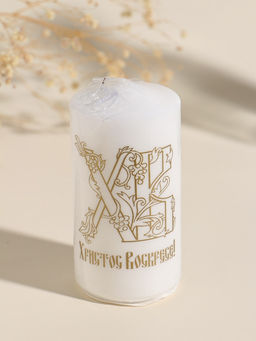 Свеча - цилиндр пасхальная ХВ!, 5?10 см