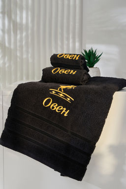 14418/10 Знаки зодиака полотенце махровое плотность 350гр