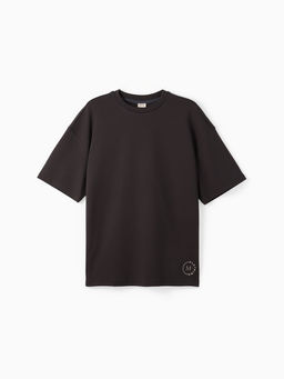 Футболка женская MINAKU, over size (44-48), тёмно-серая