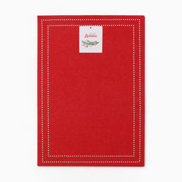 Набор декоративных новогодних салфеток «Доляна. Стиль», 2 шт., красные, 30×40±5 см