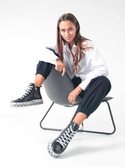 Ботинки 213.icebergw. black/Байка