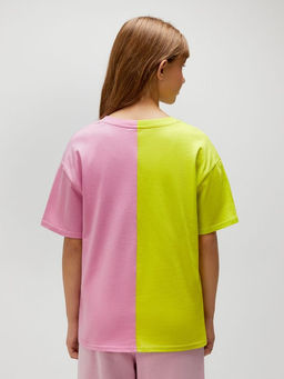 ACOOLA / Футболка детская для девочек Hild разноцветный  фото 4