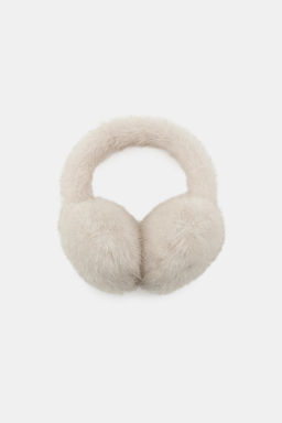 PLAIN FAUX FUR EARMUFFS - Zara фото 2