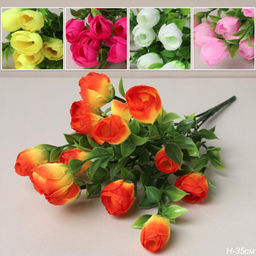 Цветок искусственный Букет пионов 35 см / WSN-01 /уп 2/100/600/