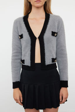 TRENDYOLMILLA Ekru Tuylu Triko H?rka TWOAW22HI0048  фото 3