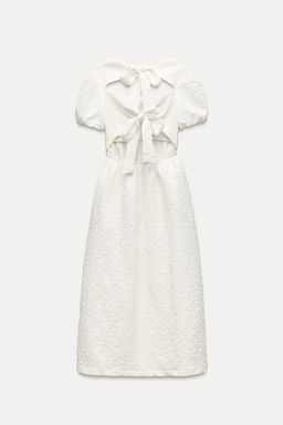 JACQUARD MIDI DRESS - Zara фото 7