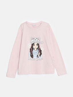 Bisiklet Yaka K?z ?ocuk Ti??rt