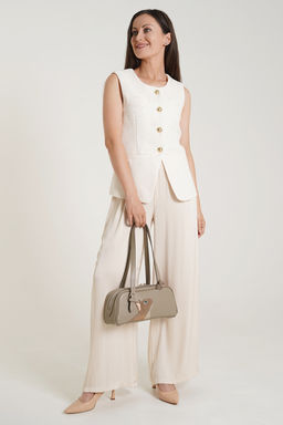 Сумка с аппликацией ДС-642-352 капучино - Protege фото 5