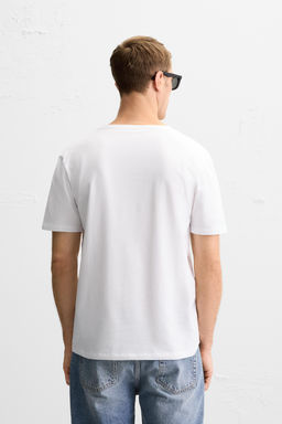 BASIC V-NECK T-SHIRT - Zara фото 3