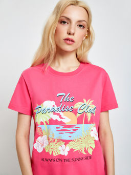 Футболка жен. Amana фуксия - Concept club фото 5