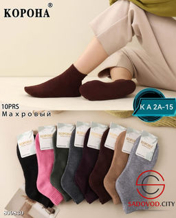 Женские носки махровые 10 пар - Bruno фото 5