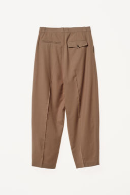 PANTAL?N PLIEGUES TRAJE WILLY CHAVARRIA X ZARA / Tostado  фото 5