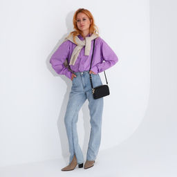 Сумка кросс-боди на молнии, цвет чёрный - Simaland фото 7