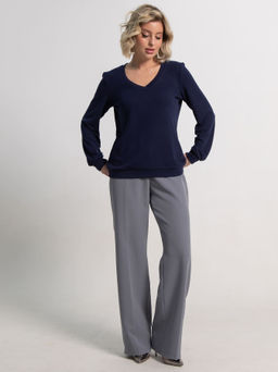 Джемпер трикотажный Мелоди (синий) Б15269-50М - Lt collection фото 2