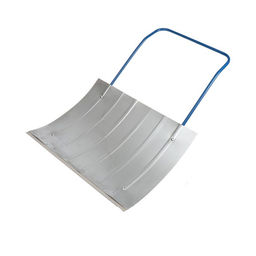 Движок для уборки снега, оцинкованный ковш 600 × 750 мм, металлическая планка, металлическая ручка цвет МИКС