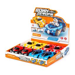 Воин ДЕФОРМ, автомобиль инерционный (со светом и звуком) (дисплей) - Полесье фото 2