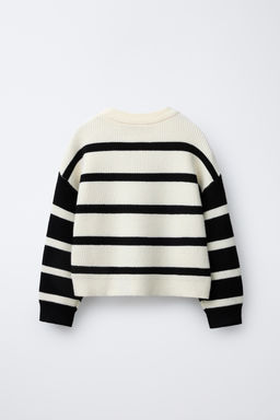 STRIPED KNIT SWEATER - Zara фото 2