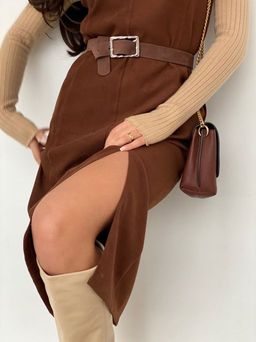 Сарафан базовый с разрезом - Martichelli фото 7