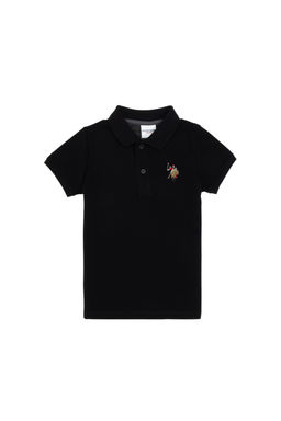 Erkek Гocuk Siyah Basic Polo Yaka TiЕГrt - U.s. polo assn фото 4