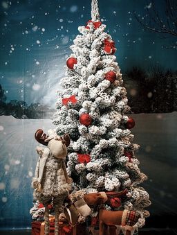 Ель искусственная заснеженная Северная 1,5 м - Max christmas фото 6