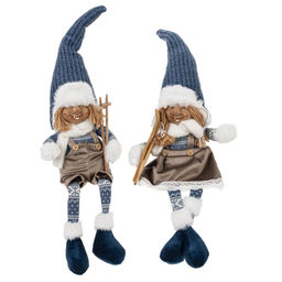 Игрушка набивная "Гном", L21 W9 H59 см (полка 20 см.), 2в.