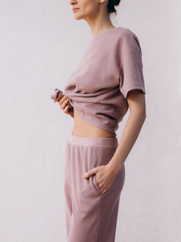 Пижама домашняя Indefini полиэстер с эластаном  фото 7