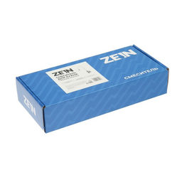 Смеситель для кухни ZEIN Z2752, гибкий излив, картридж 35 мм, нержавеющая сталь, белый/сатин