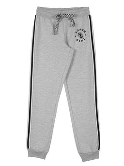 CRB wear/CAJ 7901-1 Брюки для девочки, серый меланж/Ex.Cherubino