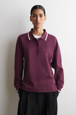POLO DE ALGOD?N CON RAYA EN CONTRASTE - H&m фото 2