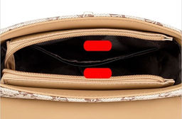 KAIDIFEINIROO Сумка женская с двумя ремнями 8229 фото 20