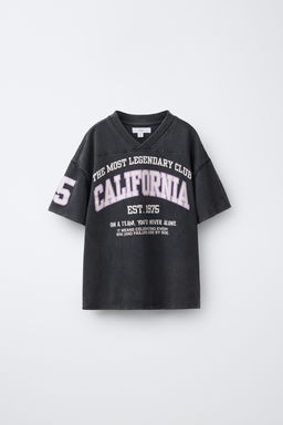 VARSITY SLOGAN T-SHIRT