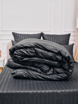 КПБ Микрофибра-Страйп - Серый Евро (нав.70х70)