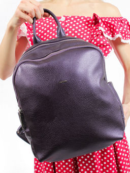 LACCOMA рюкзак Софи-F001-фиолетовый эко кожа хлопок