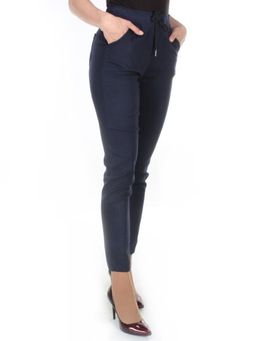 420-7 DK. BLUE Джоггеры женские MOVEMENT