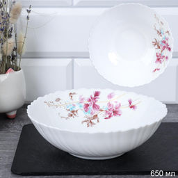 Салатник 650 мл 175 мм тарелка глубокая / TW-70 (7288) /уп 48/ Колибри - ГалеонТрейд фото 3