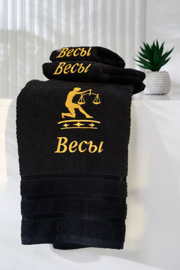 14418/10 Знаки зодиака полотенце махровое плотность 350гр